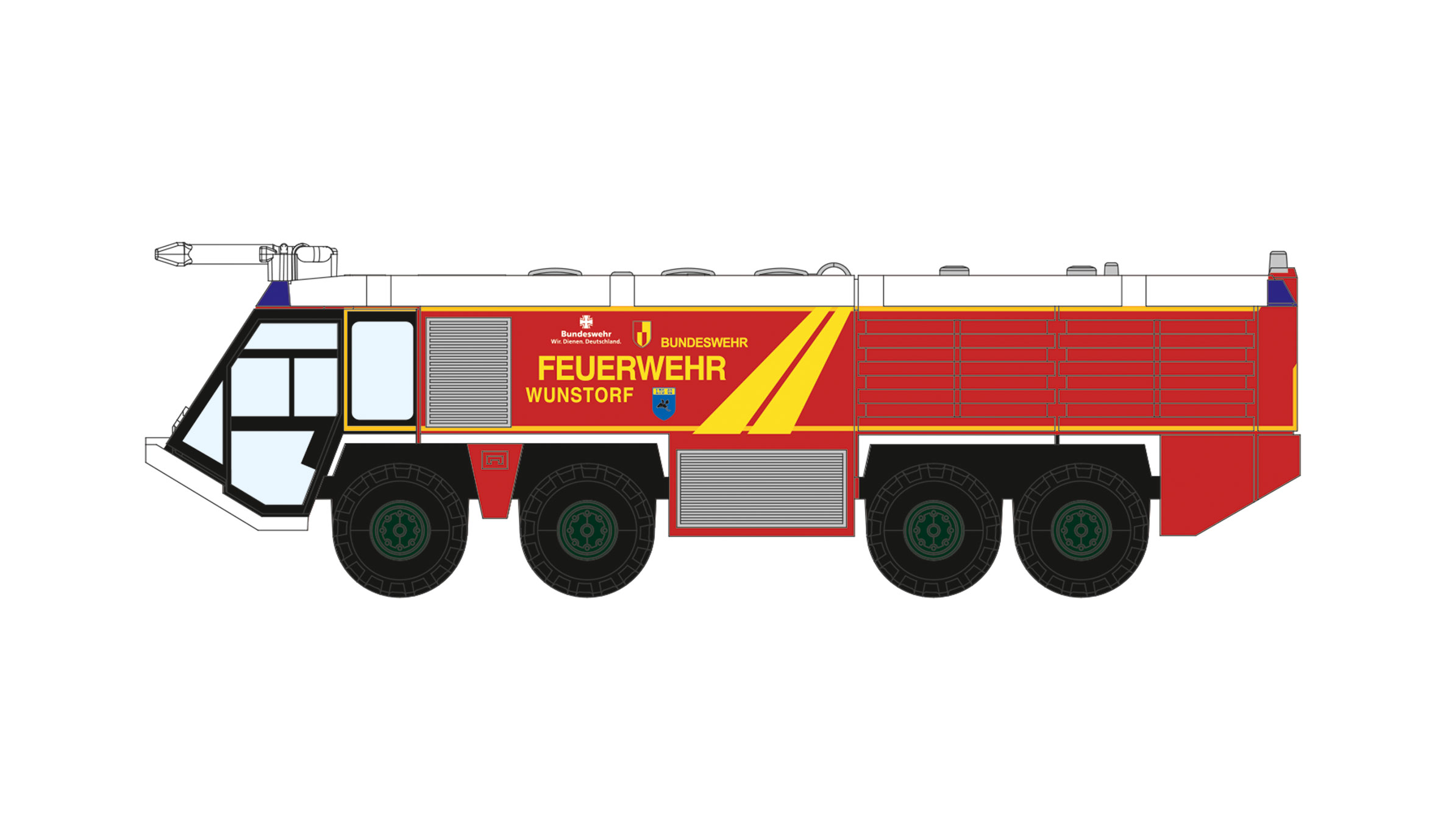 574167 Airport Fire Engine - LTG 62 Wunstorf