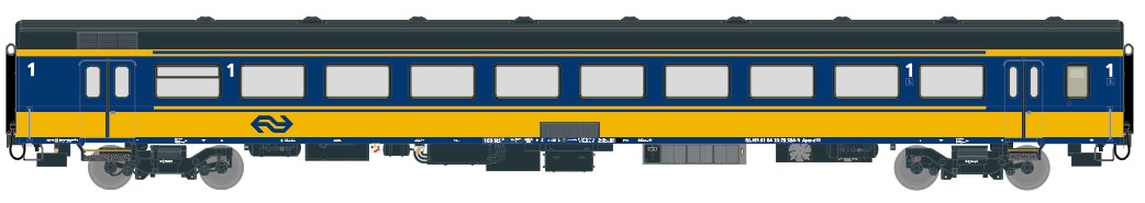 Exact-train 11104 NS Reisezugwagen ICRm A Ep.5