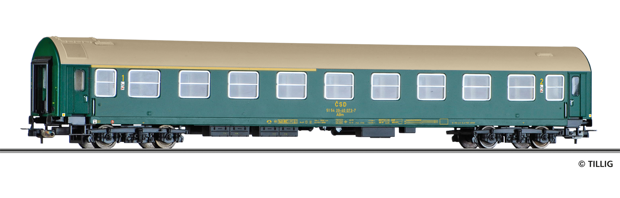 74938 CSD Personenwagen Y ABm 1./2.Kl. Ep.4