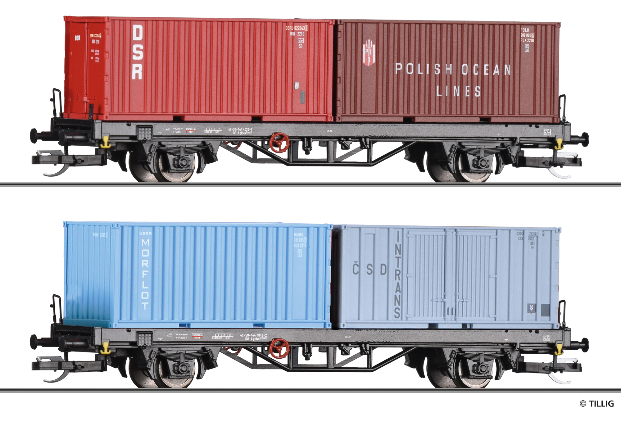 01090 DR Güterwagen-Set 2-tlg Ep.4