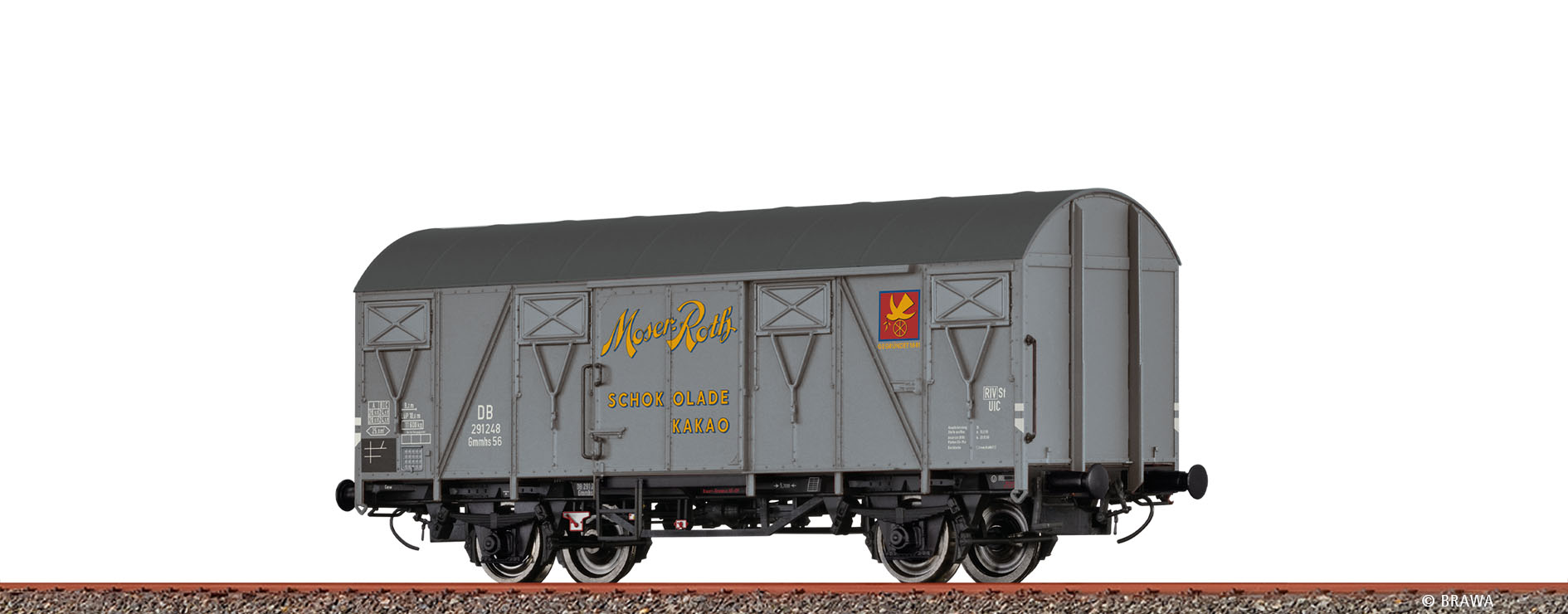 51372 DB Güterwagen UIC Gs Ep.3