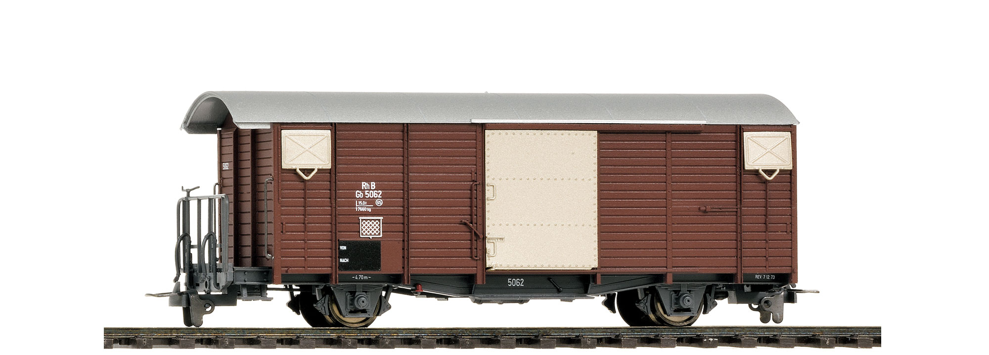 Bemo 2250108 RhB Gb 5018 ged. Güterwagen
