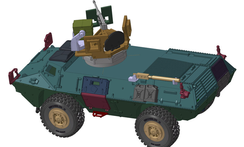 224200021 M1200 Armored Knight - US-Army