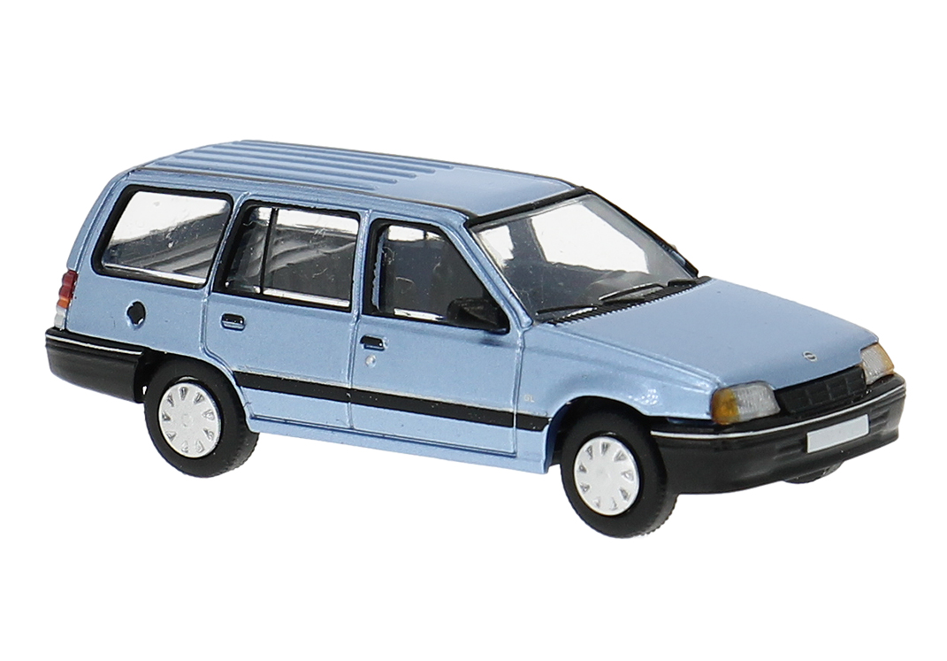 PCX871459 Opel Kadett E Caravan hellblau-met(1985)