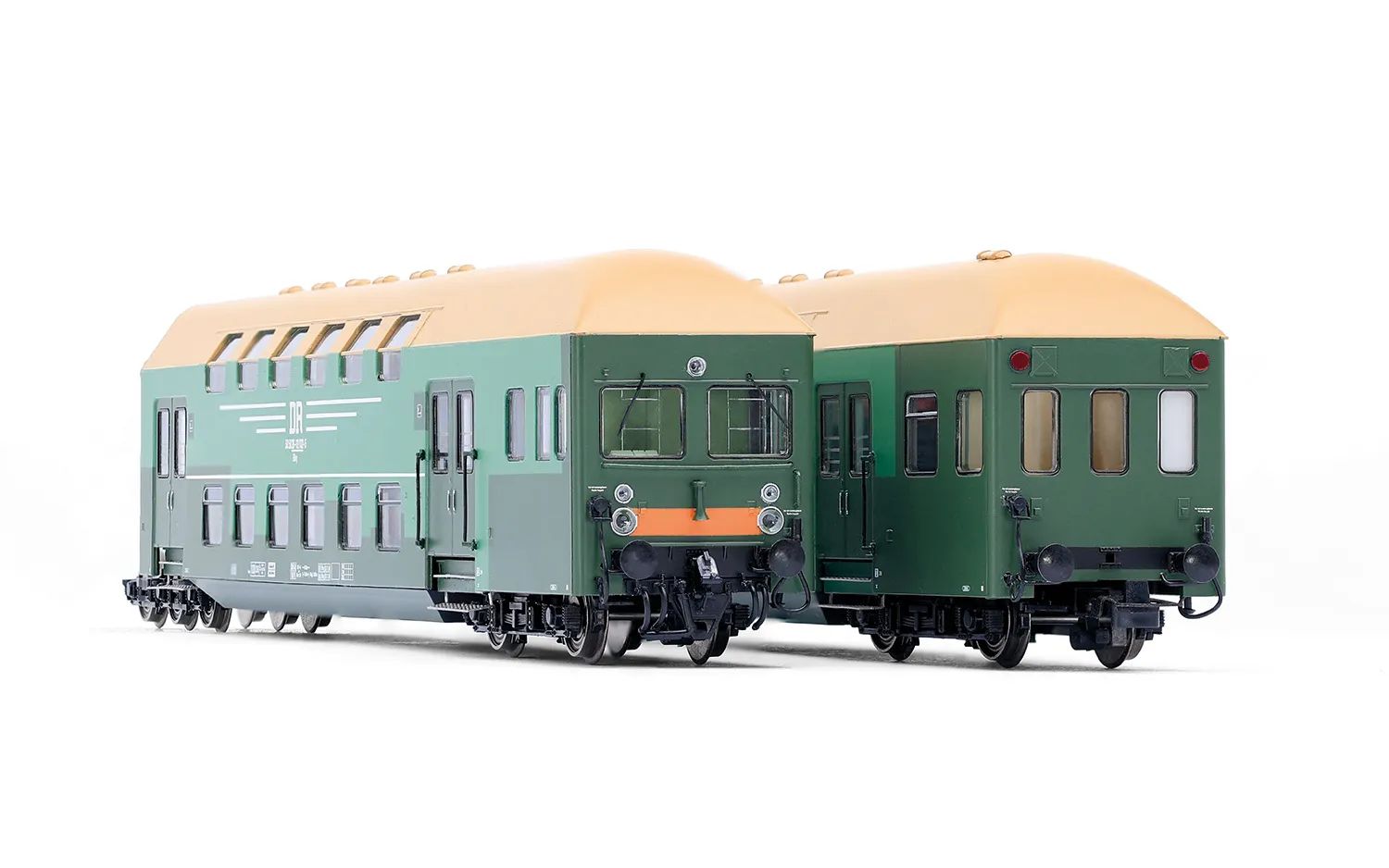 Rivarossi HR4424 DR Doppelstockwagen Set 4tlg. Ep.4