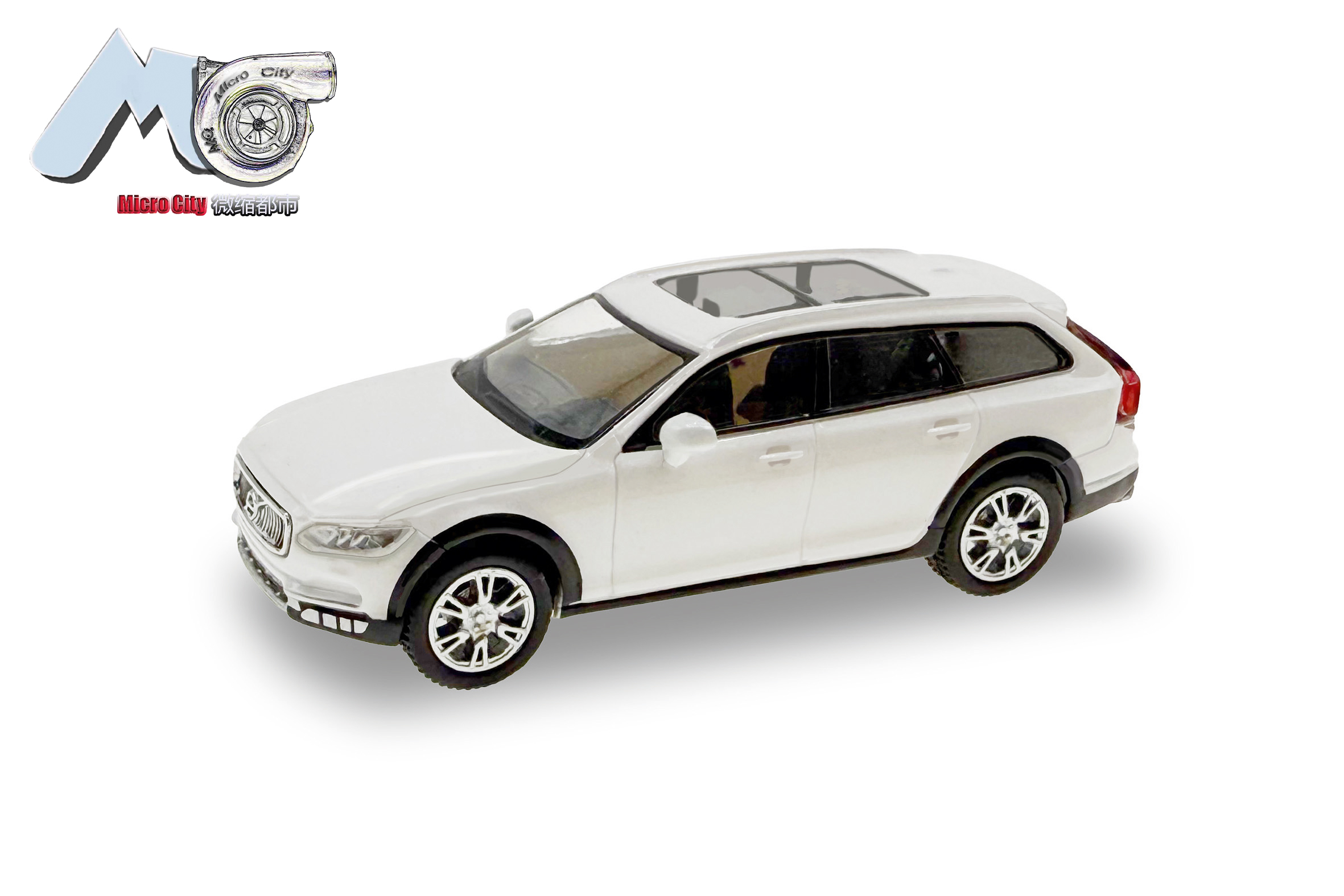 87MC000020 MicroCity: Volvo V90 weiß (2017)