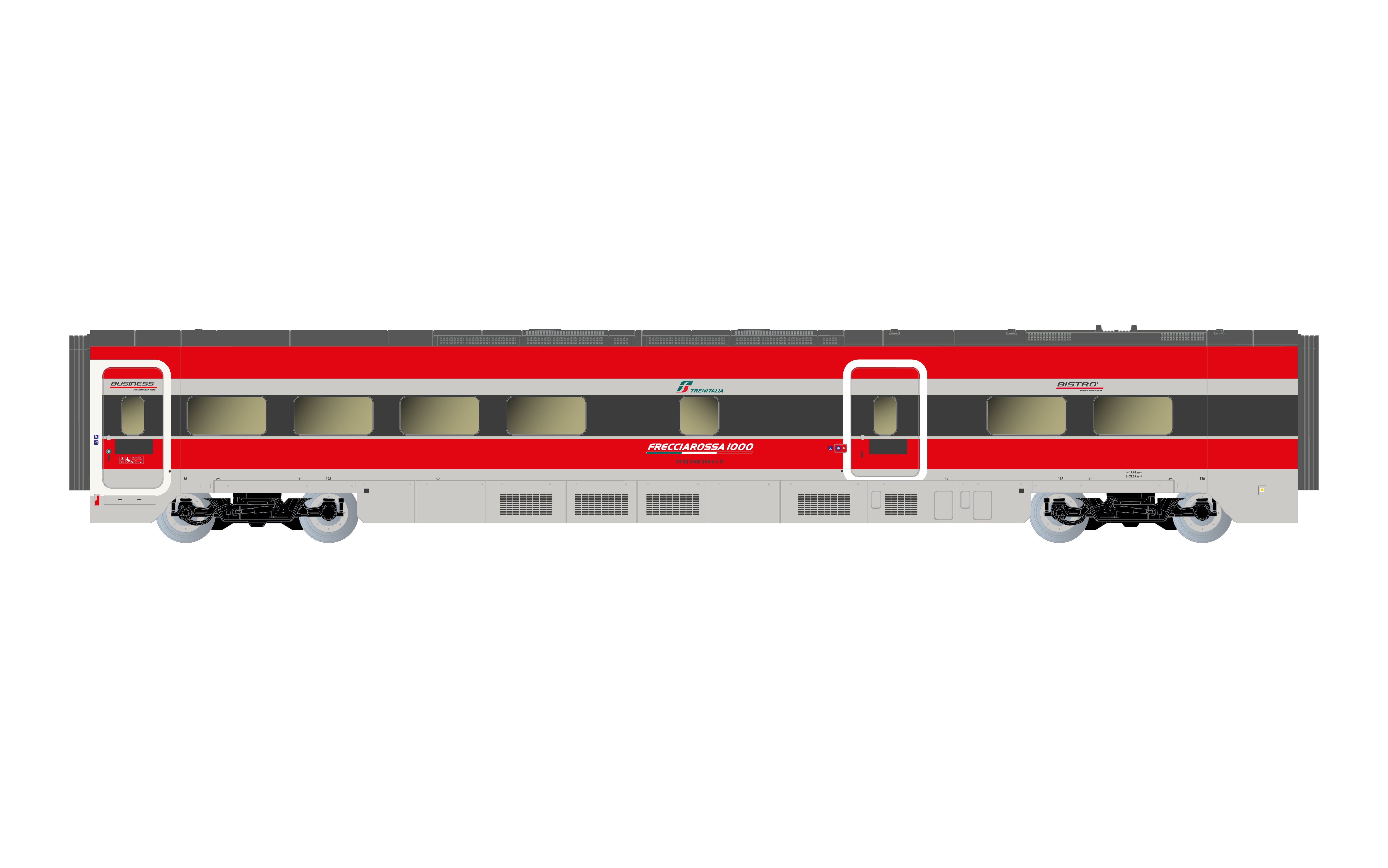 HN3514 FS Zwischenw. "Frecciar." Set 4tlg. Ep.6