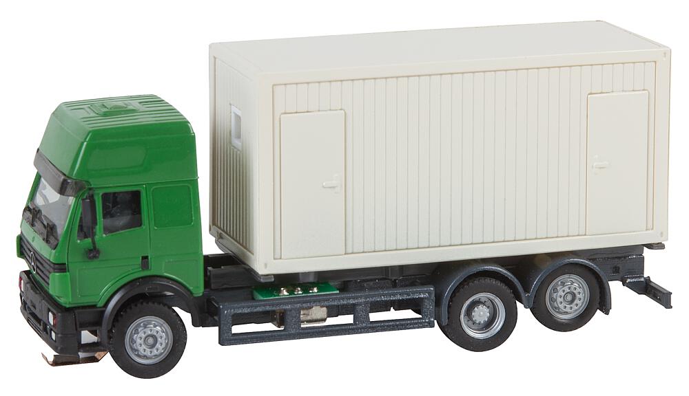 161480 LKW MB SK'94 Baucontainer (HERPA)