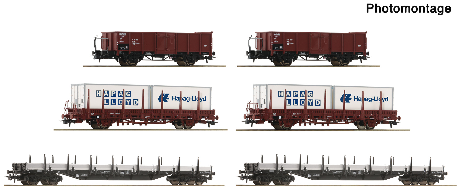 6600334 DB Display "Rangierbahnhof 3" 6tlg. Ep.4