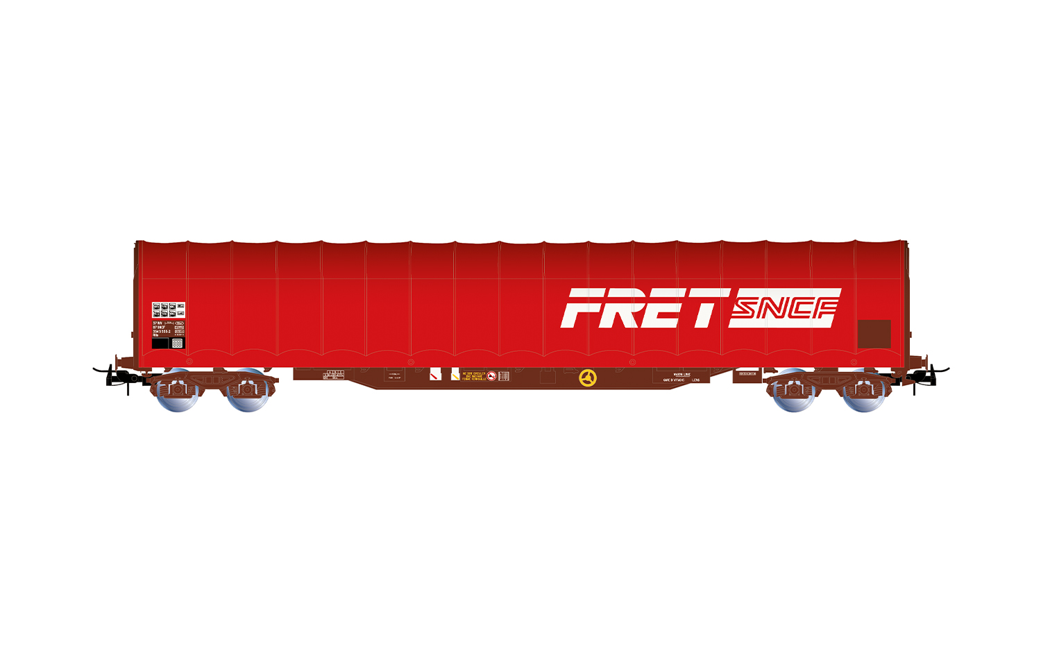 HJ6334 SNCF Schiebeplanenwg. Rils "FRET" Ep.4-5