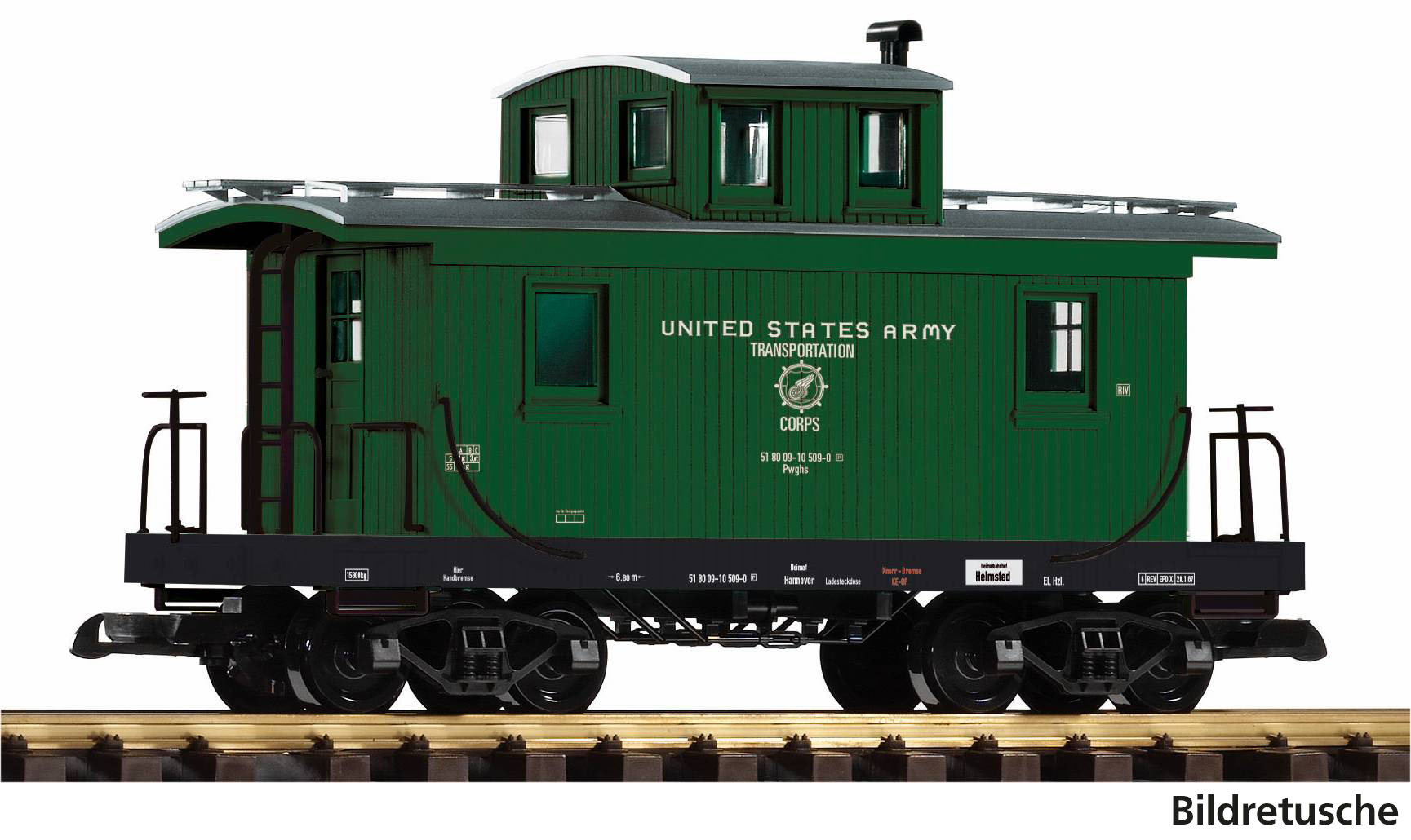 Piko 38970 USATC Güterzugbegleitwagen Ep.4
