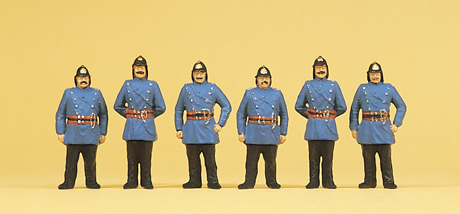 Preiser 12102 Feuerwehrmänner. Um 1900