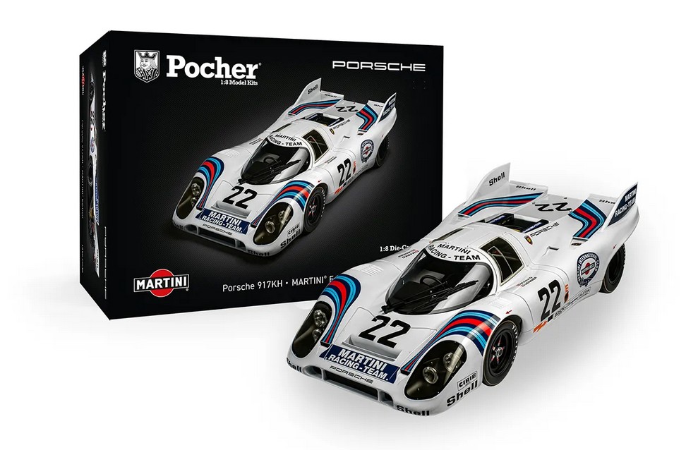 Pocher HK122 Porsche 917K MARTINI Edition