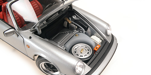 Minichamps 100063034 Porsche 911 Carrera Cabrio grau (1983)