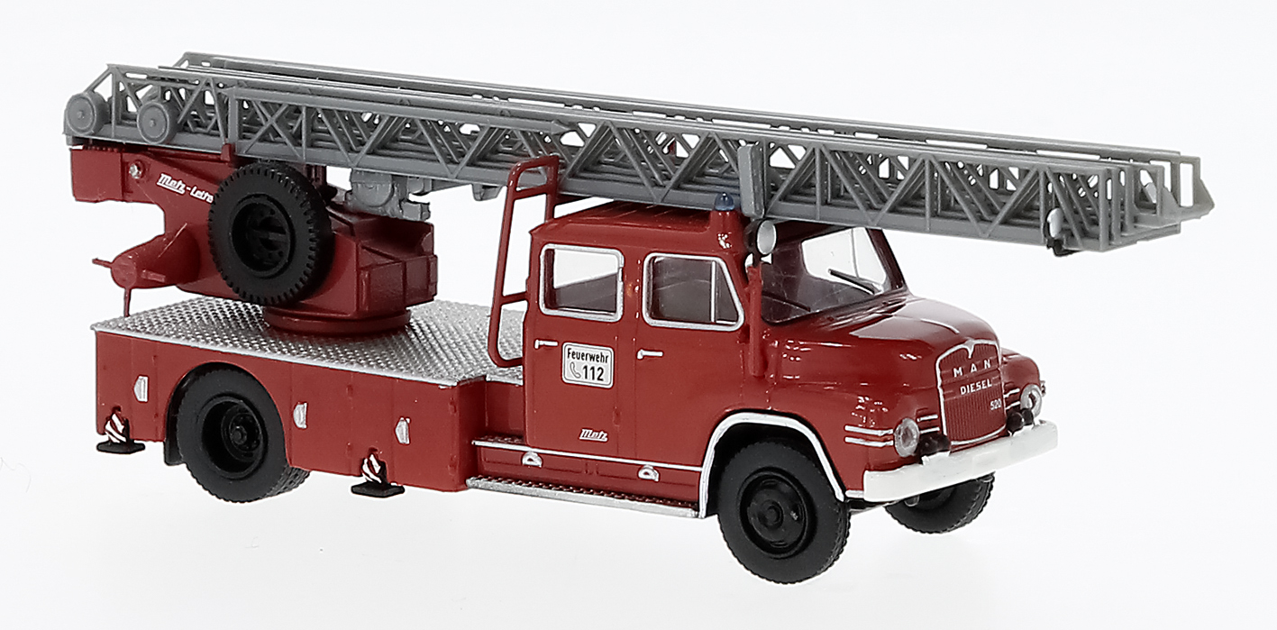 45161 MAN 520H DLK30 rot/weiße Kotflügel