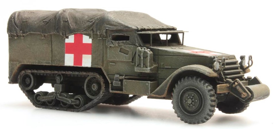 Artitec 387.232 US HALFTRACK M3A1 Ambulance