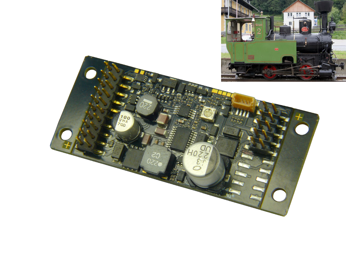 MX696S-ZSP0007 Großbahnsounddecoder 1x NV mit STAINZ