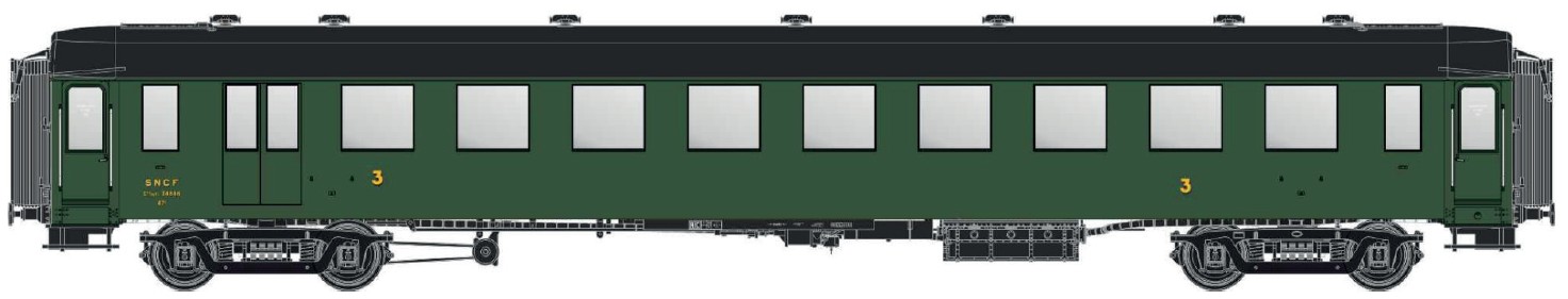 MW40950 SNCF Personenwagen OCEM C10yfi Ep.3a
