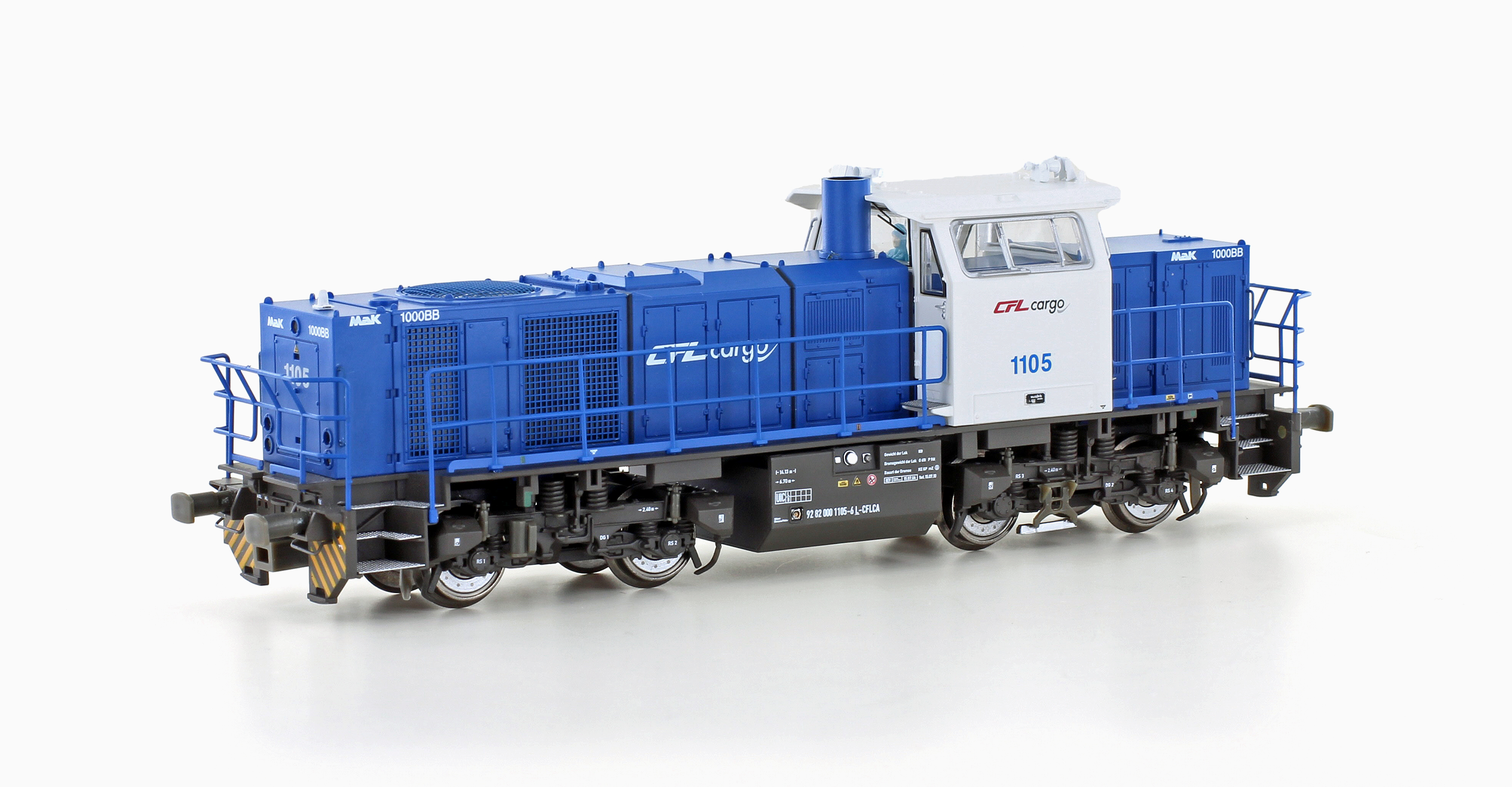 90551 CFL Cargo Diesellok G1000 BB Ep.6