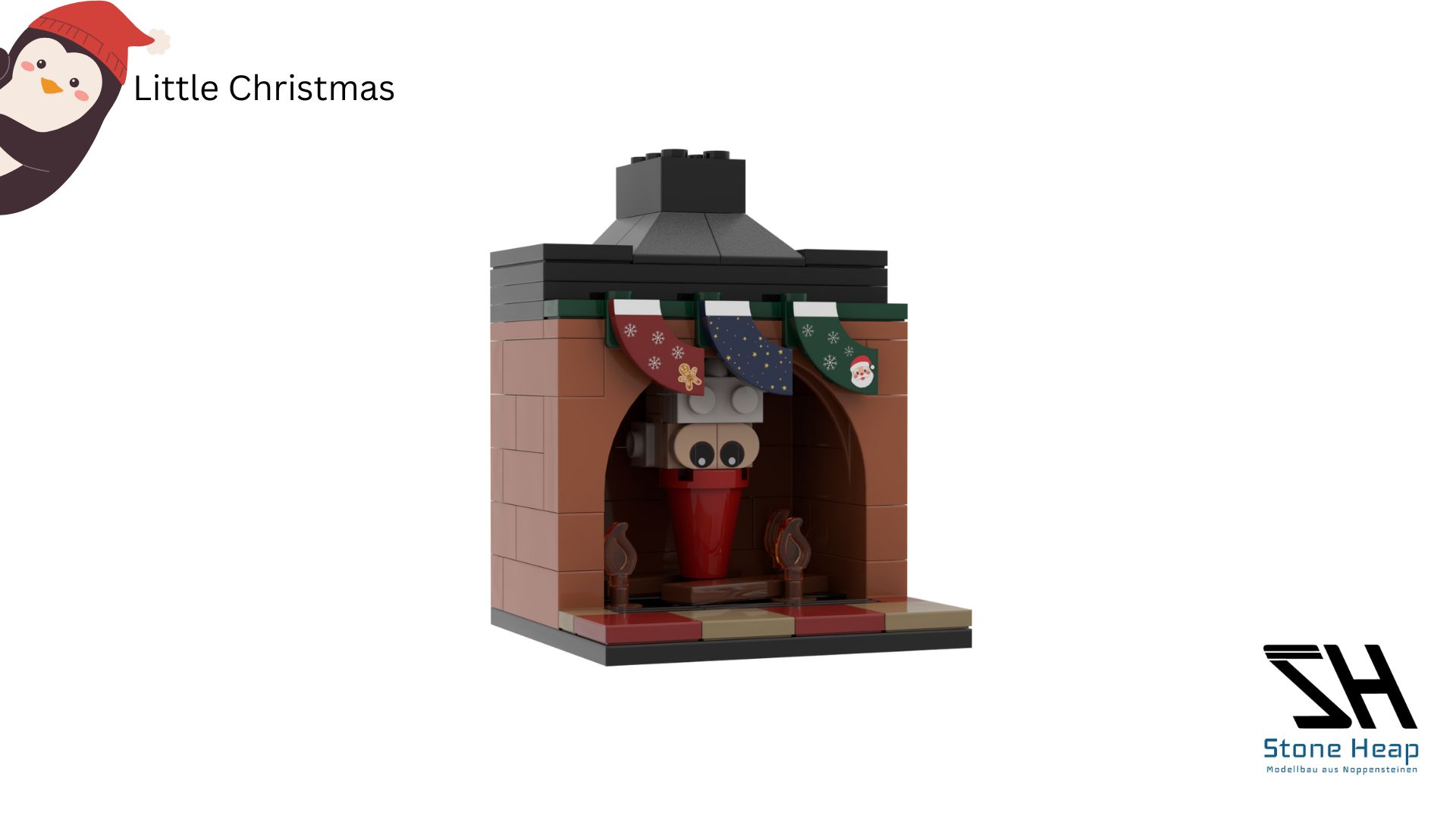 SH-8001 Weihnachtskamin