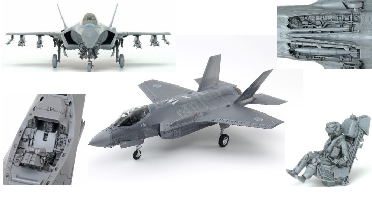 Tamiya 61124 Lockheed Martin F-35A Lightning II