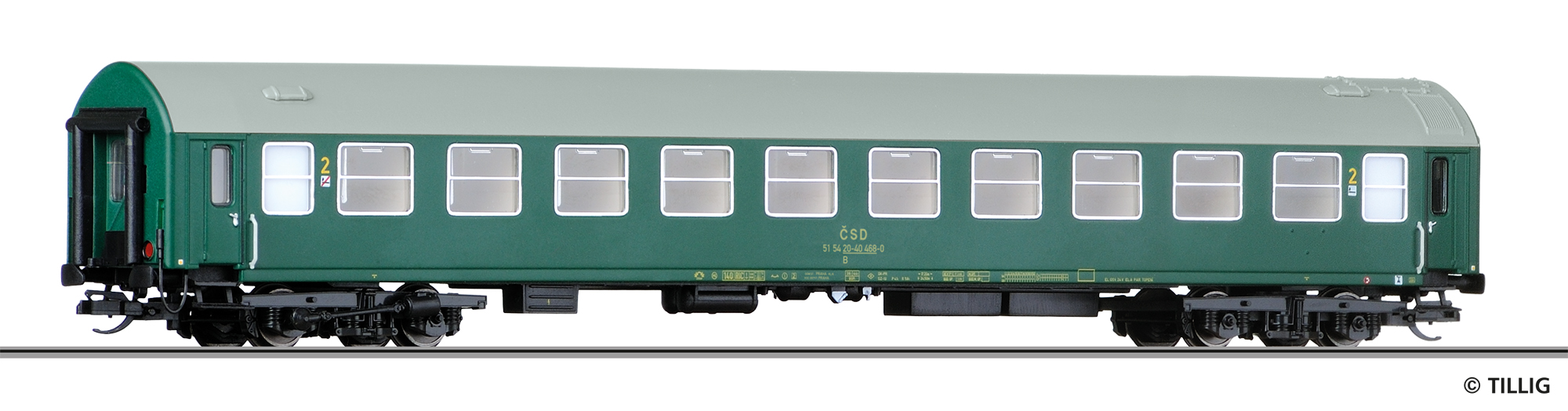16411 CSD Reisezugwagen 2. Kl. Typ Y Ep.4