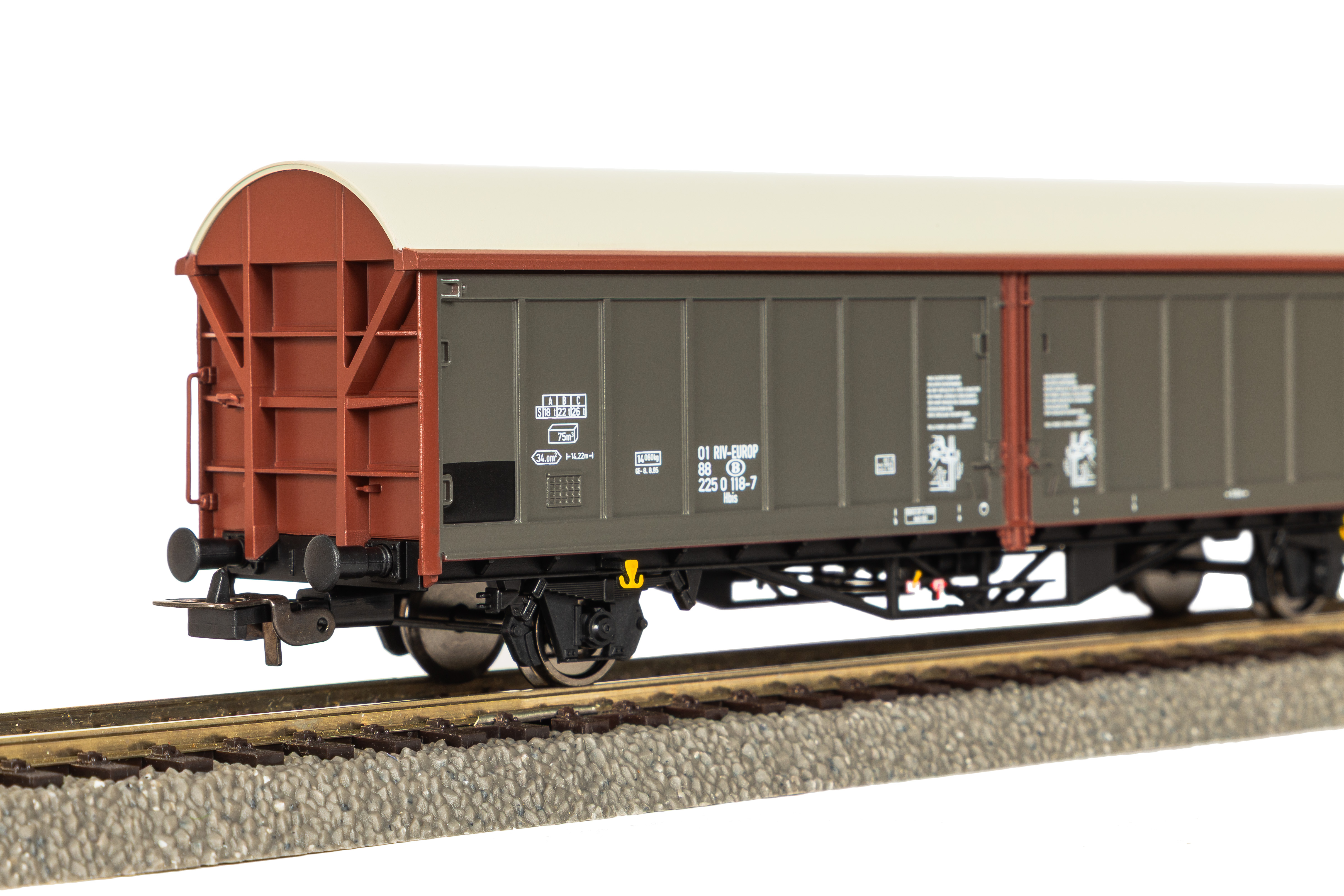 Piko 54409 SNCB Einheitsschiebewandwagen Ep.5