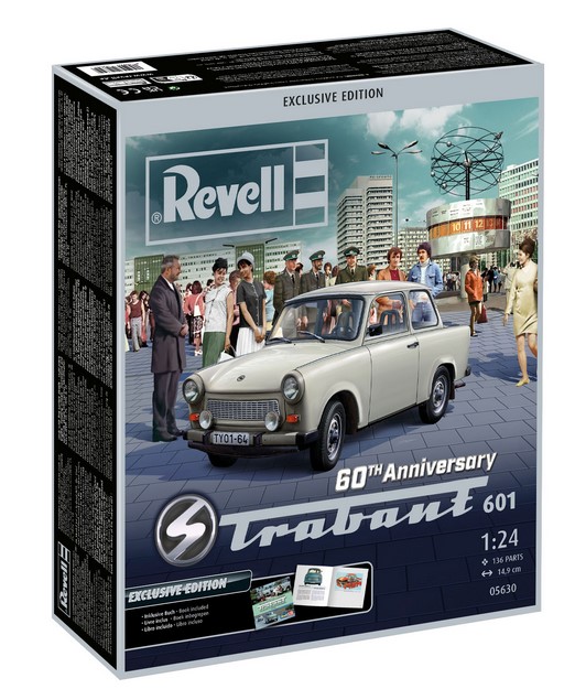 Revell 05630 60th Anniversary Trabant 601 inkl. Buch