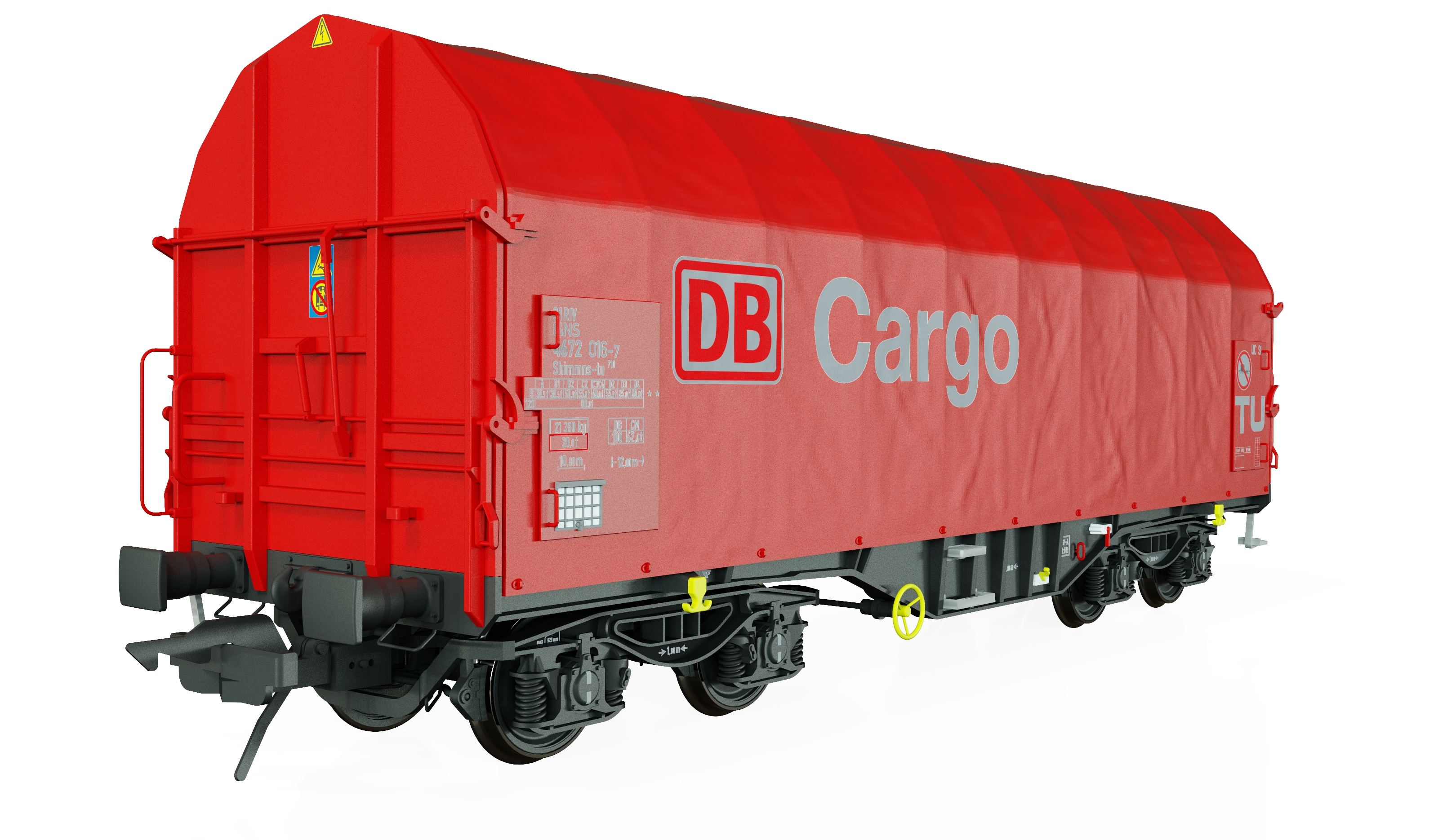 42261-01 DB Cargo Schiebeplanenwagen Ep.6