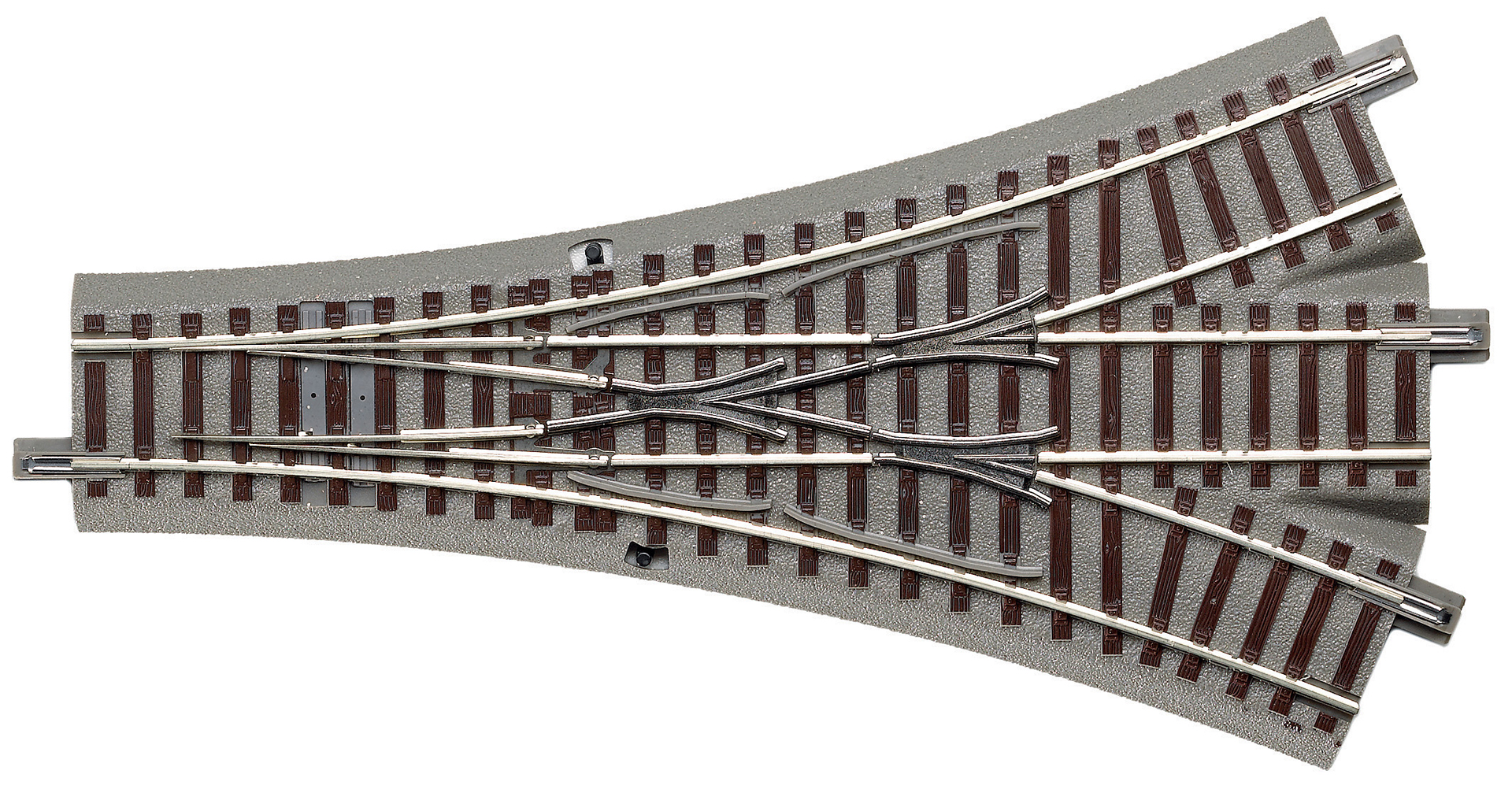 61160 Dreiwegweiche 22,5° Handbetrieb