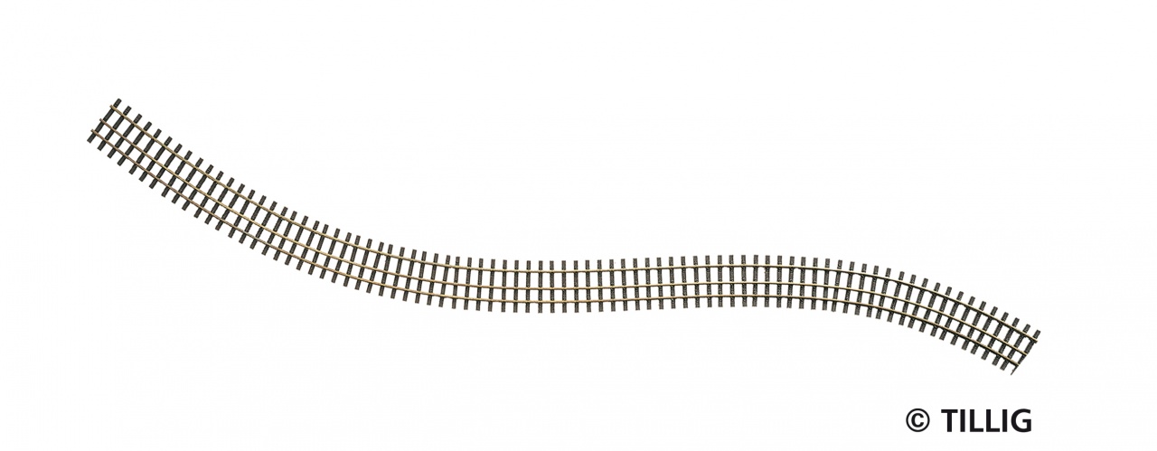 85126 Dreischienen Flexgleis H0-H0e, L=680 mm