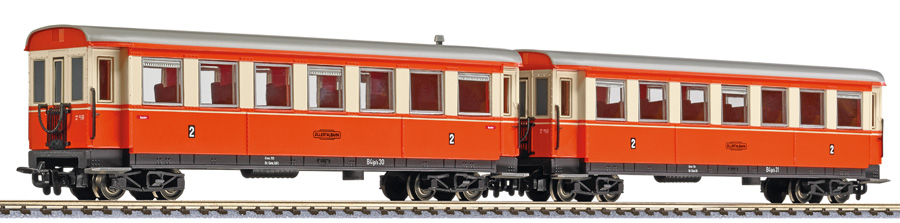 340508 Zillertalbahn Personenwg.-Set 2-tlg Ep.4