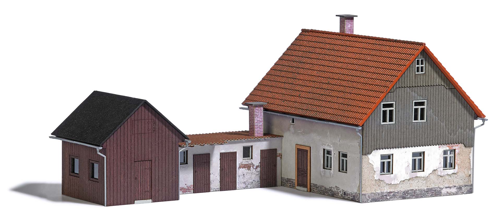 1909 Buschheide: Wohnhaus mit Anbau