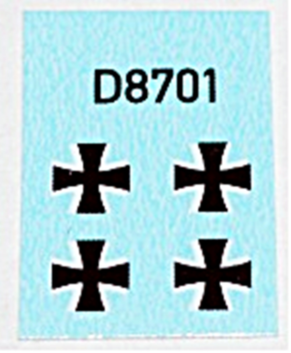 NPE NZ22336 Decalbogen BW-Hoheitsabzeichen