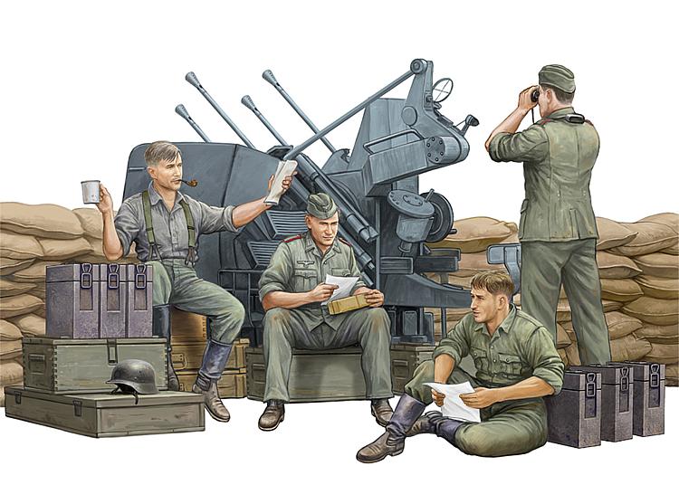 750432 Deutsche FLAK-Besatzung