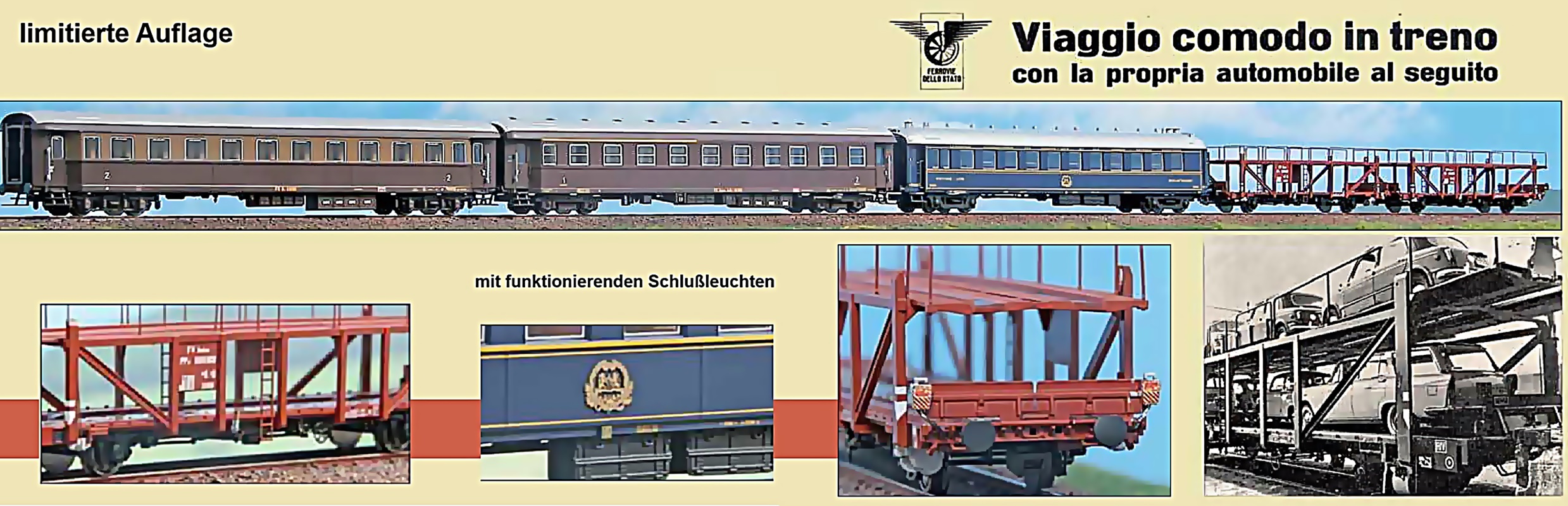 ACME 55314 FS Autoreisezug-Set 5-tlg. Ep.3