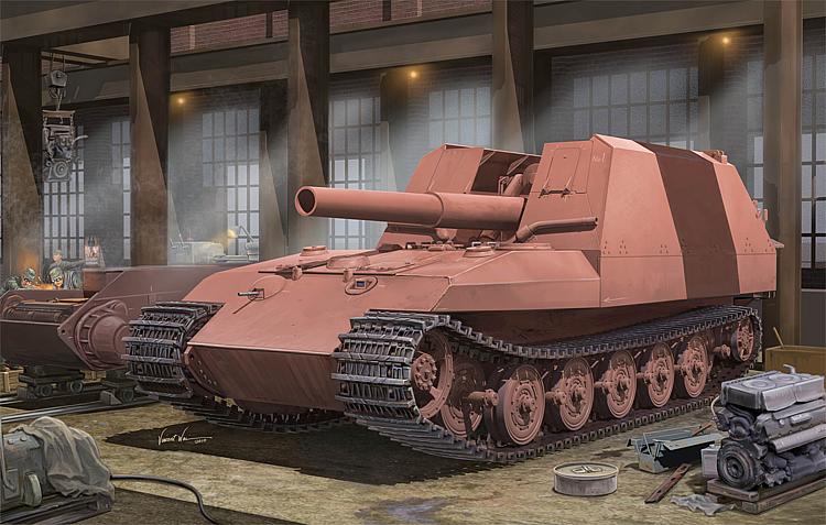 751540 Geschützwagen VI 21 cm Msr 18 (sf)