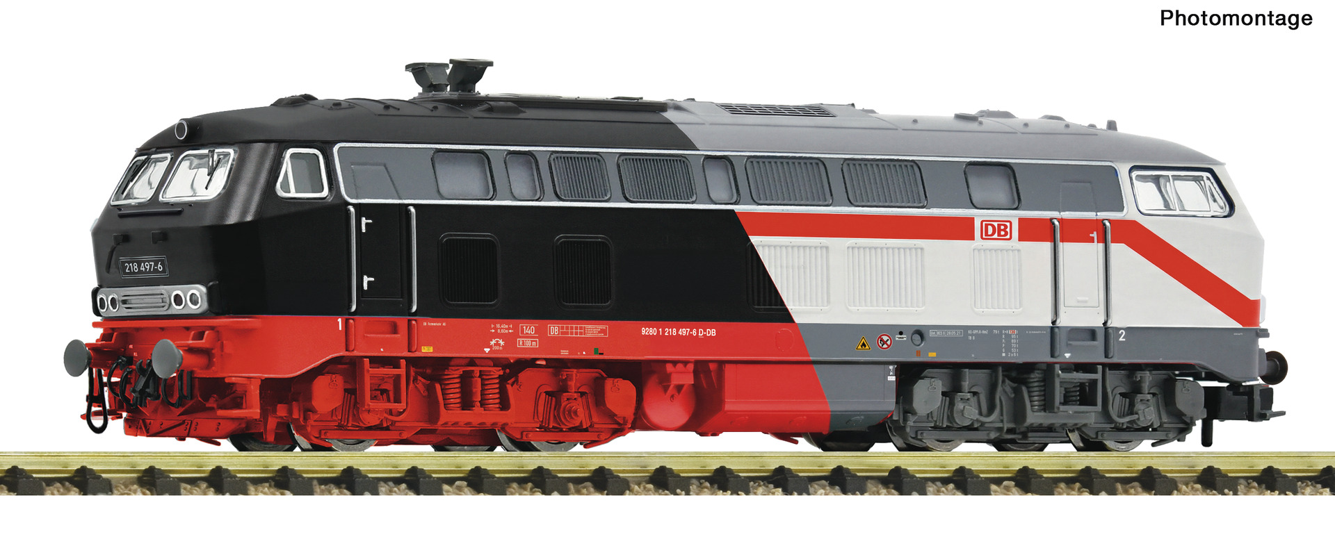 7360045 DB AG Diesellok 218 497-6 Ep.6