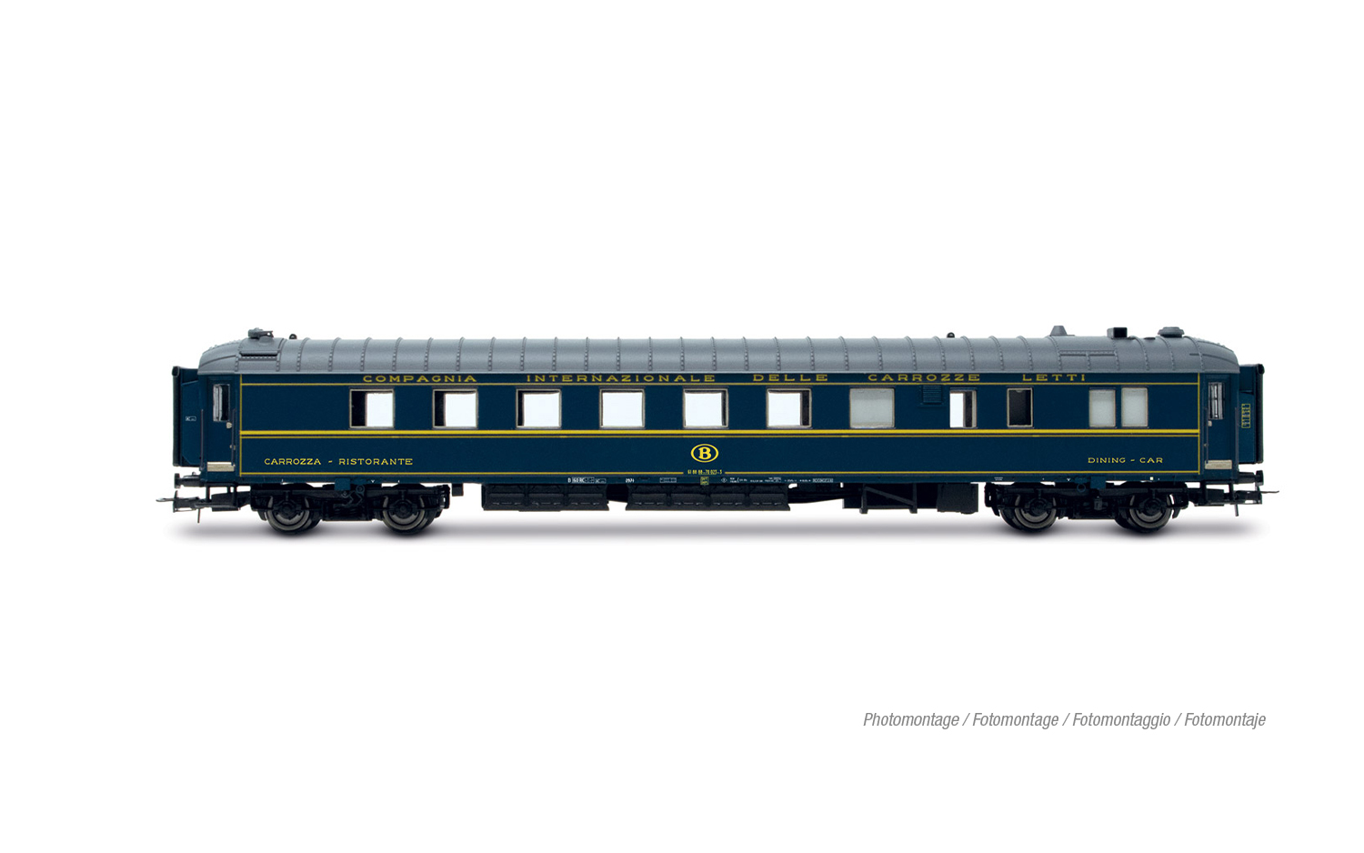 HJ4207 SNCB/SNCF, Autoreisezug, bestehend aus