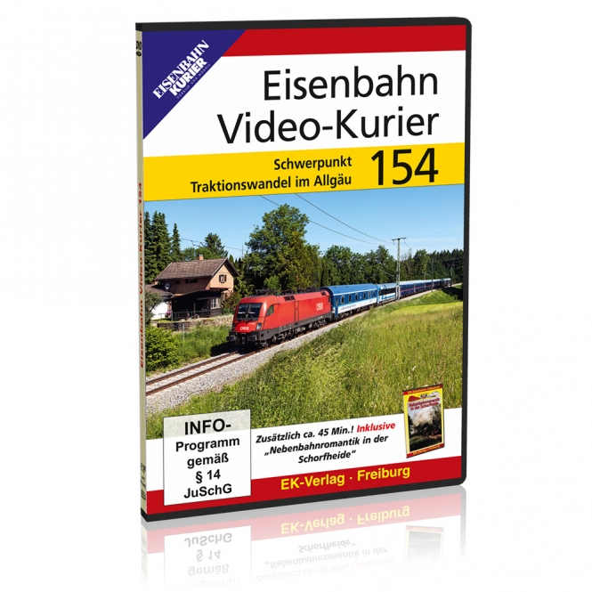 8554 DVD - Eisenbahn Video-Kurier 154