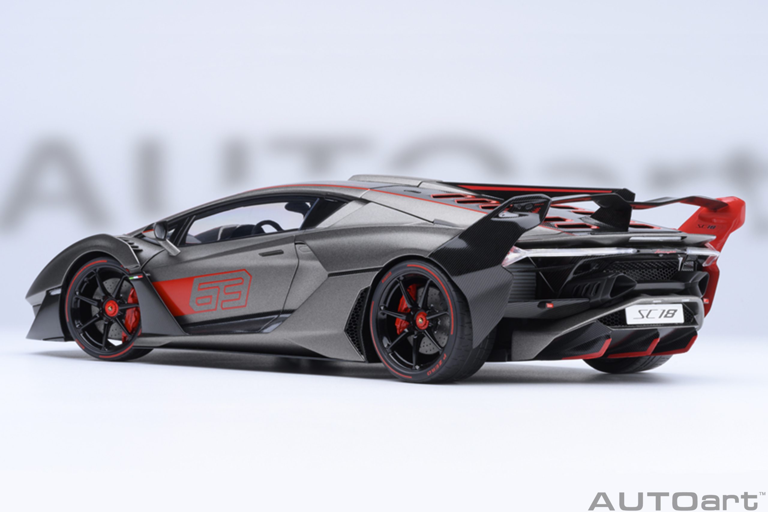 AUTOart 79216 Lamborghini SC18 Alston (Grigio Daytona)