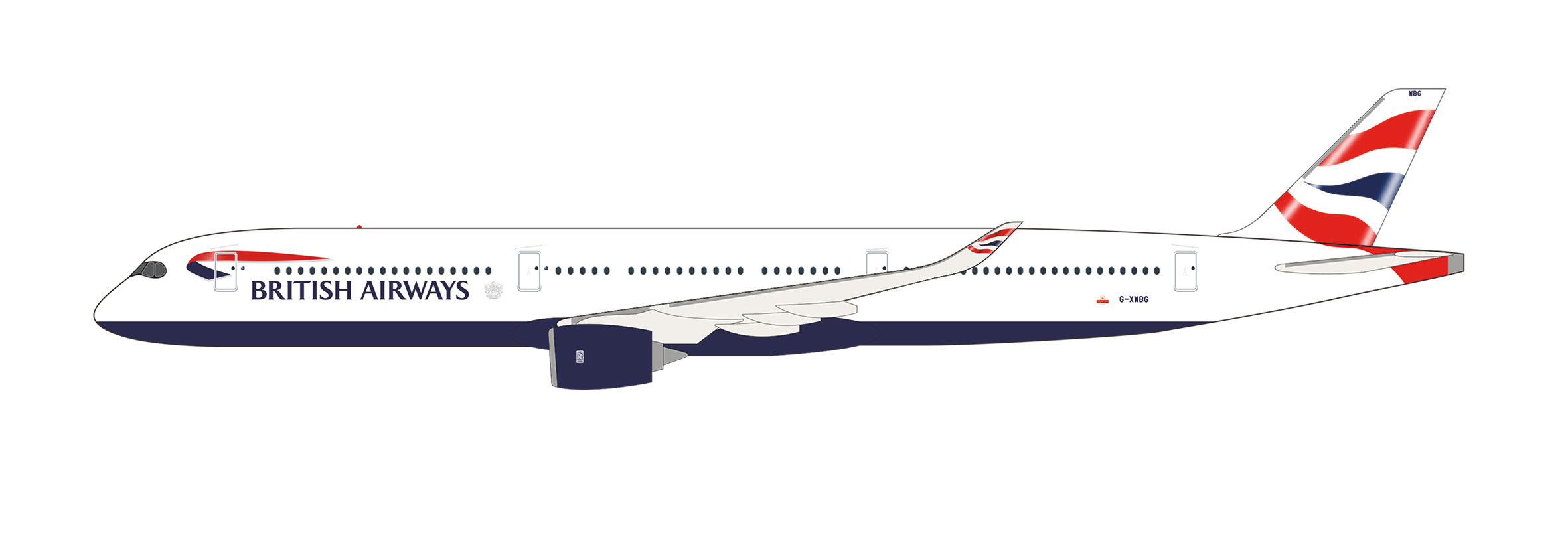 613859 Airbus A350-1000 British Airways
