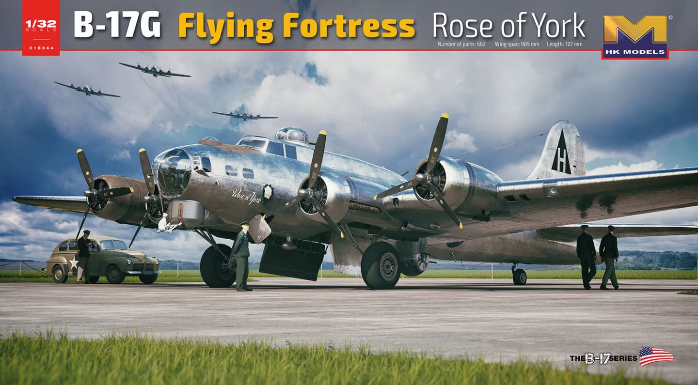 01E044 B-17G Rose of York - LIMITED EDITION