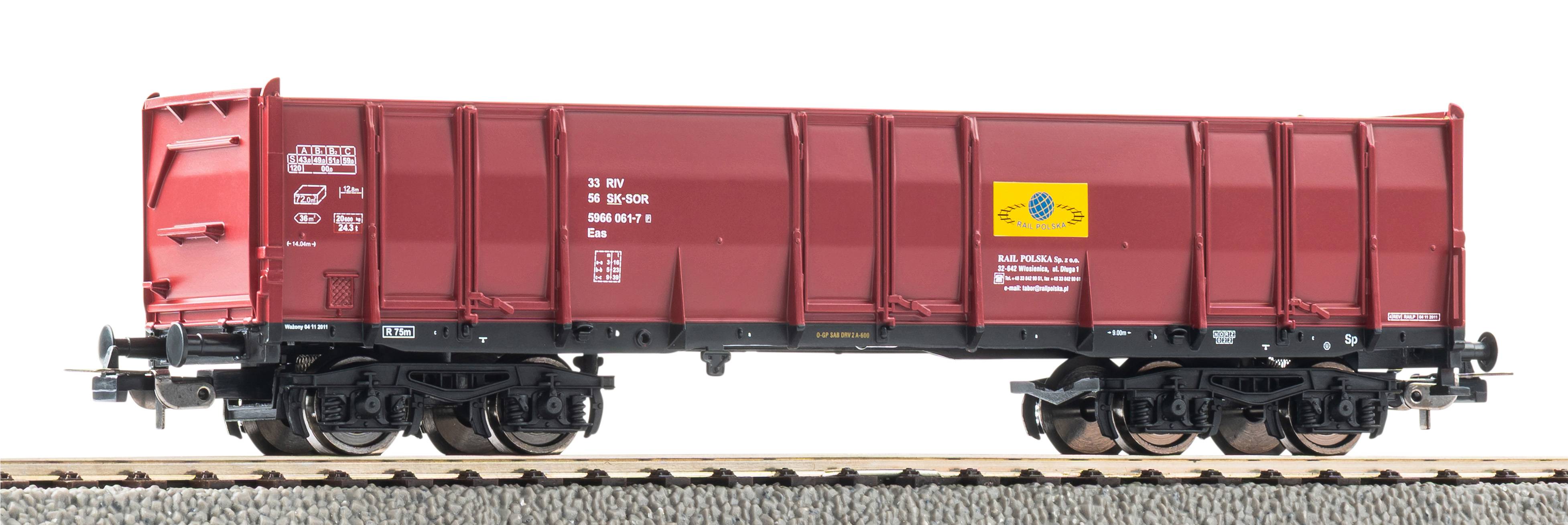 Piko 27733 Rail Polska offener Güterwagen Eas Ep.6