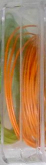 Lux 8959 Kupferlitze orange 0,06 mm² - 3 m