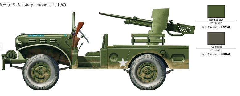 Italeri 6555 M6 Dodge Anti-Tank