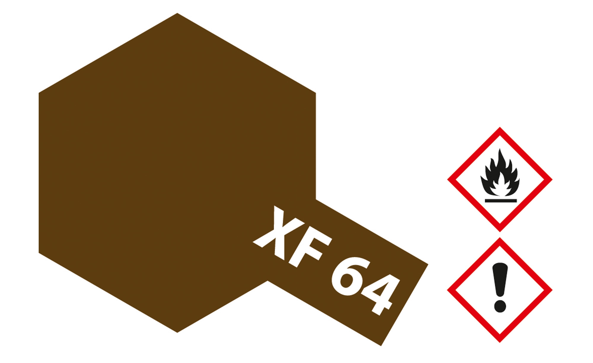 81364 XF64 - Rot-Braun matt 23ml
