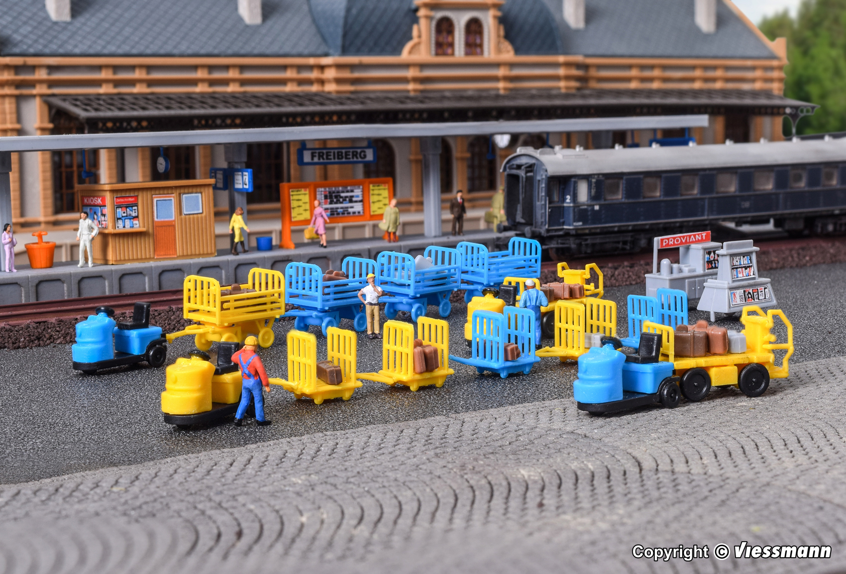 37530 Gepäckwagen Set