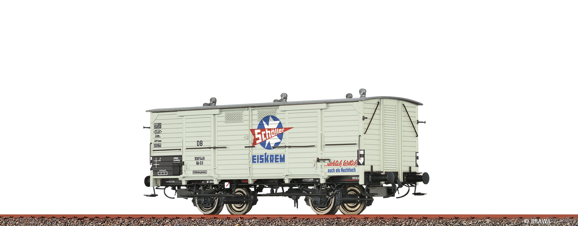 50981 DB Milchwagen Gh03 "Schöller Eisk." Ep.3