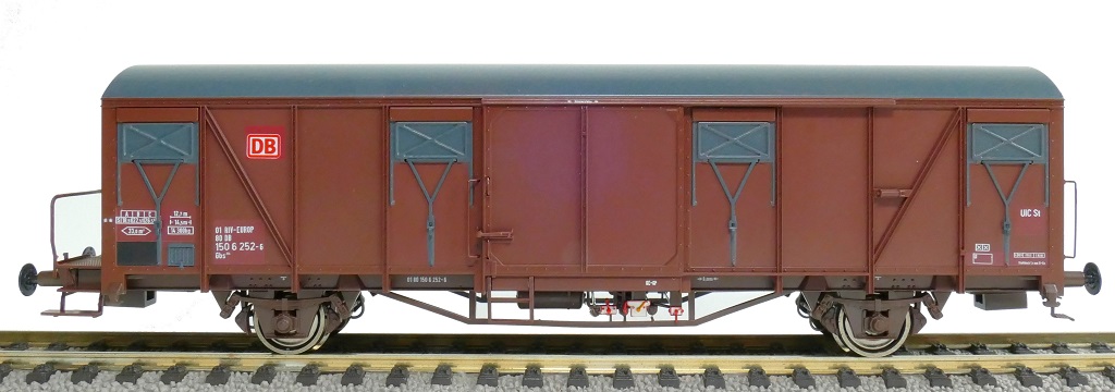 20726 DB gedeckter Güterwagen Gbs Ep.5
